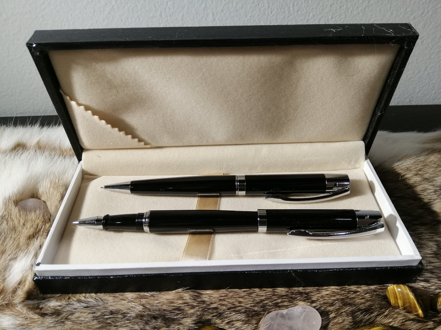 Engraved pen, Custom engraved pen set, Black pen&pencil, Personalized Pen, GIft for her/him, Doctor, Teacher, Graduation, Birthday
