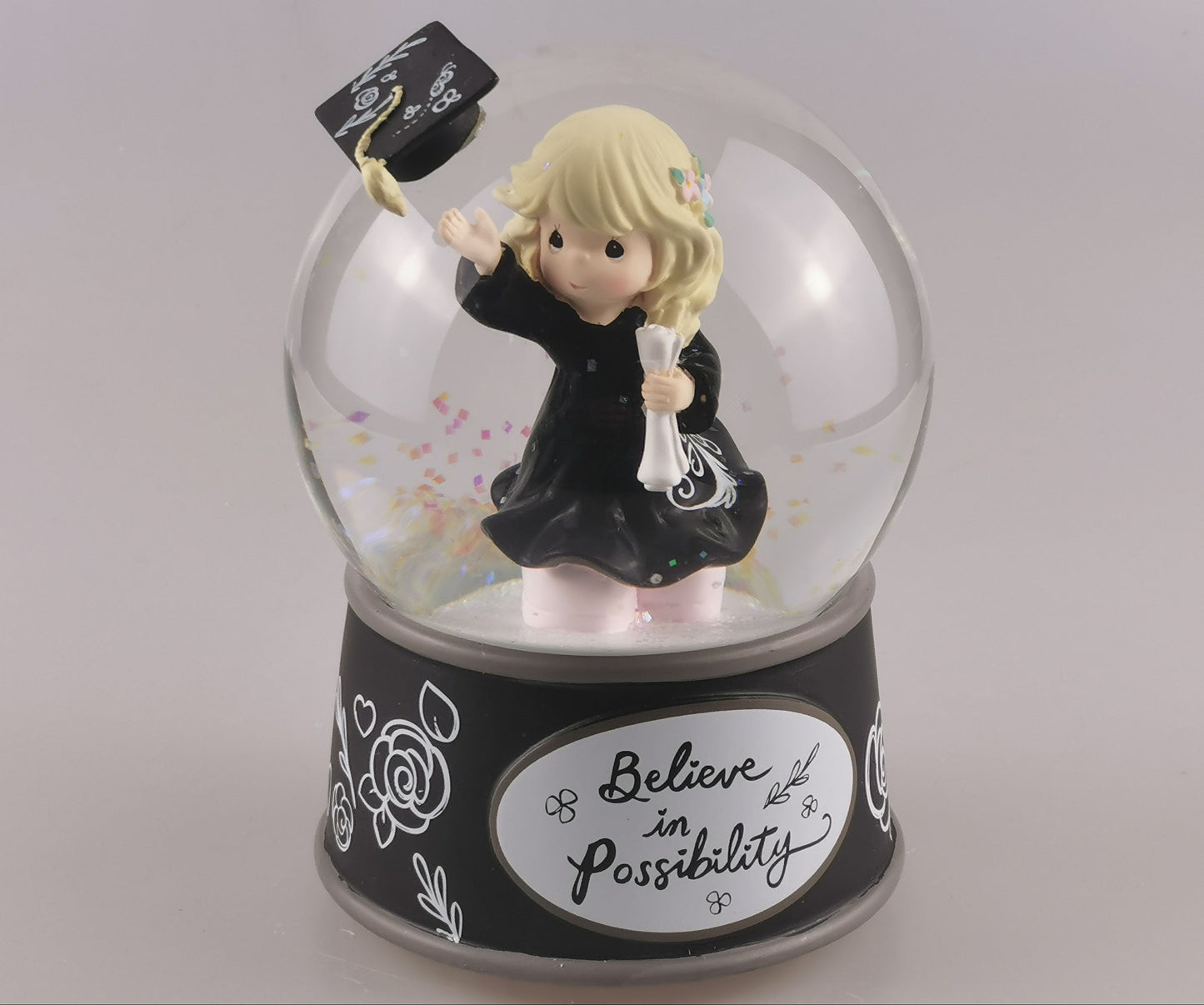 Customized Musical Water Globe, Graduation snow globe,Personalized Snow Globe,Snow Globe Glass, Snow Globe Baby,Kids,Born,Birthday,Christmas
