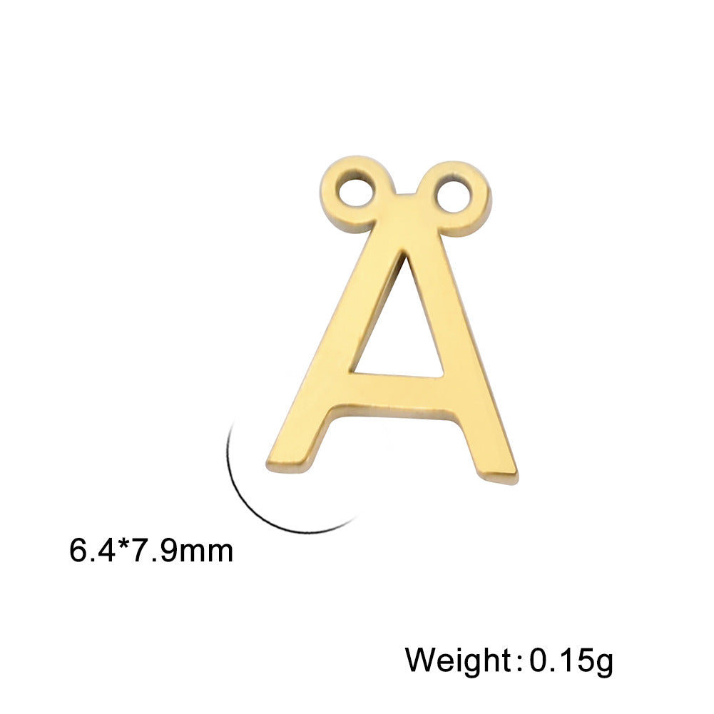 Custom Initial Necklace, Personalized Gold Letter Necklace, Customized Silver Name Necklace, Birthstone Necklace, Christmas Valentine's Gift