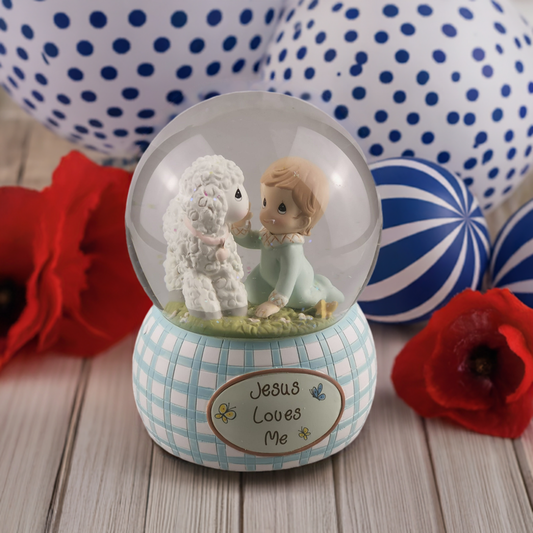 Customized Musical Water Globe, Baby Boy snow globe,Personalized Snow Globe,Snow Globe Glass, Snow Globe Baby,Kids,Born,Birthday,Christmas