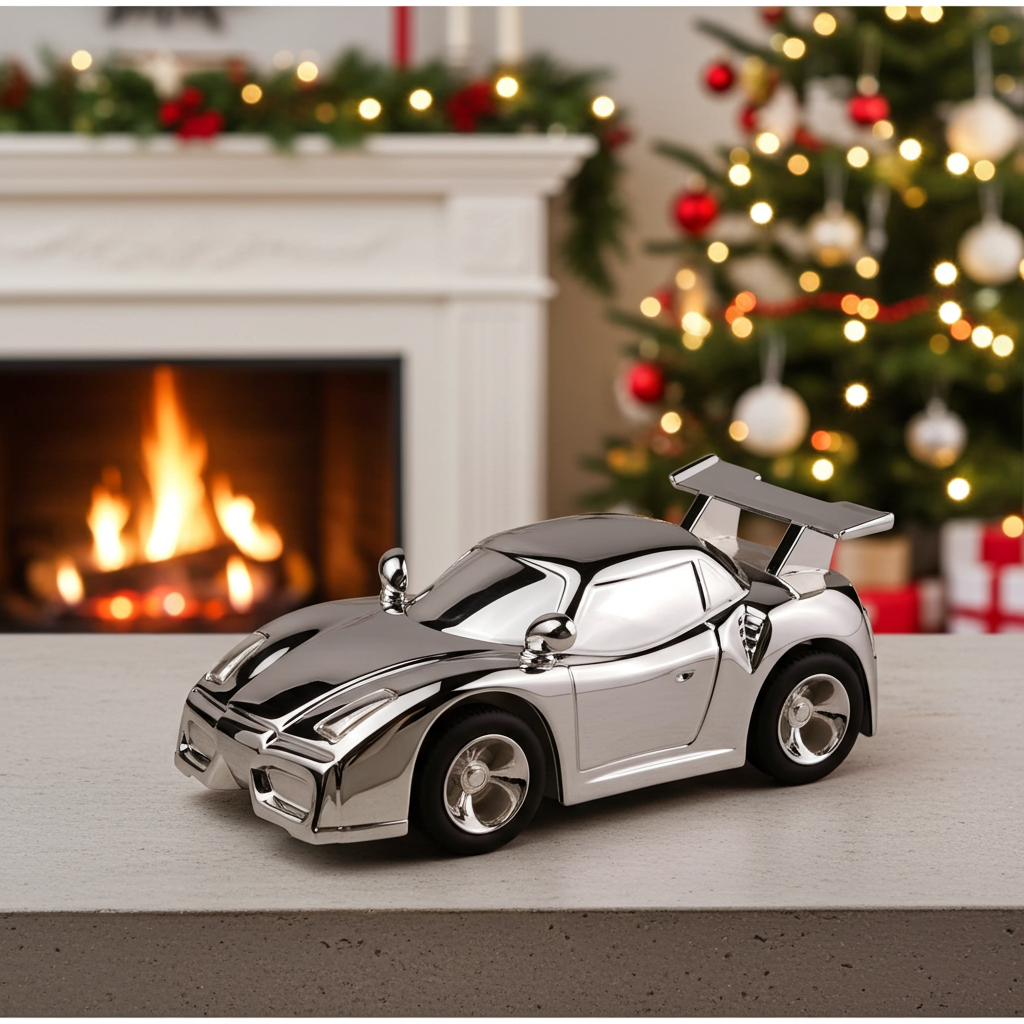 Customized Engravable Money Bank, Sport Car Money bank, Silver Metal Coin Bank, Boy money bank, kid piggy bank, baby piggy bank,