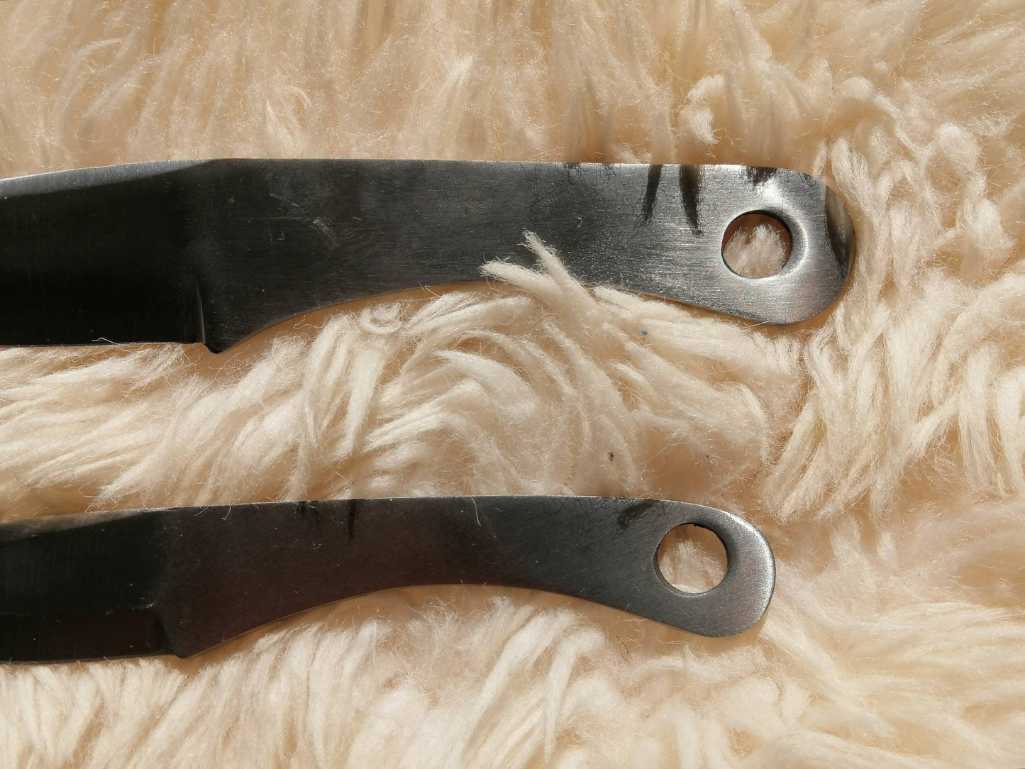Two pieces silver Throwing knife,, Survival Tactical Hunting knife,throwing knife in case,Special gift for a man, birthday gift,