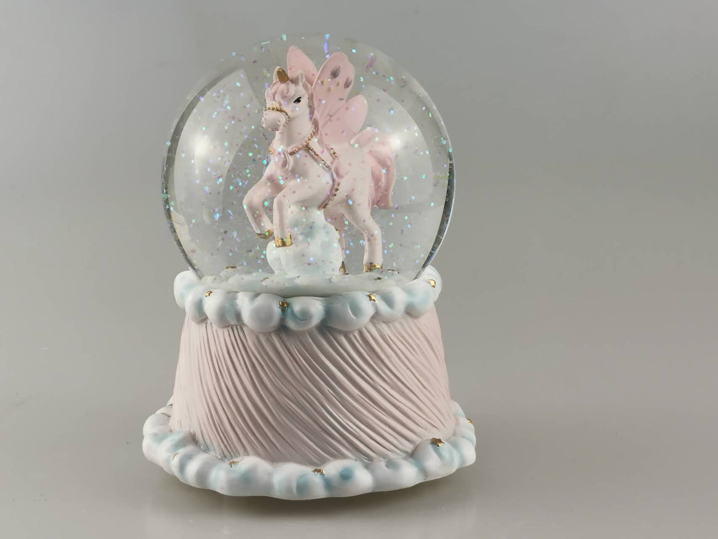 Customized Musical Water Globe, Unicorn snow golbe, Personalized Snow Globe, Snow Globe Glass,  Snow Globe Baby, Kids, Born, Birthday, Christmas