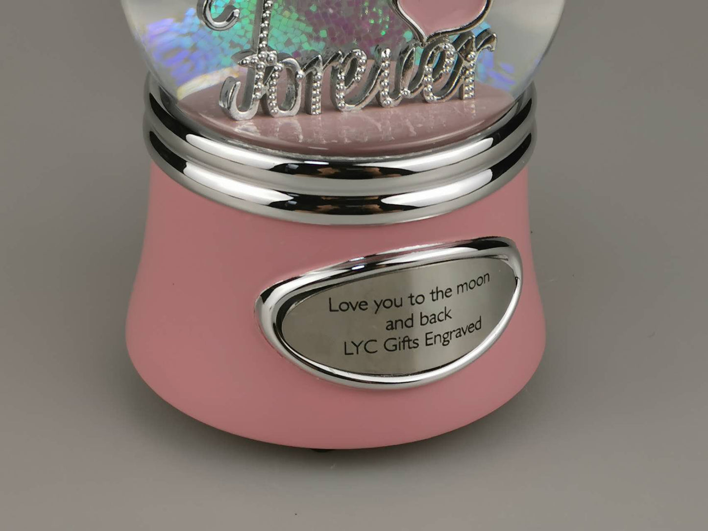 Customized Musical Water Globe,Love Forever snow globe,Personalized Snow Globe,Snow Globe Glass,Snow Globe Baby,Kids,Born,Birthday,Christmas