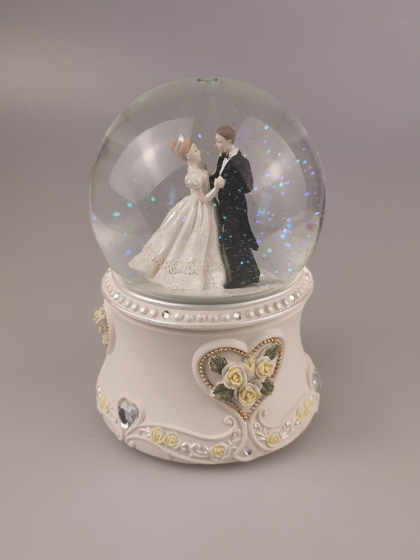 Customized Engravable Musical Snow globe,snow globe wedding, snow globe for girls, snow globe  for couple, snow globe anniversity