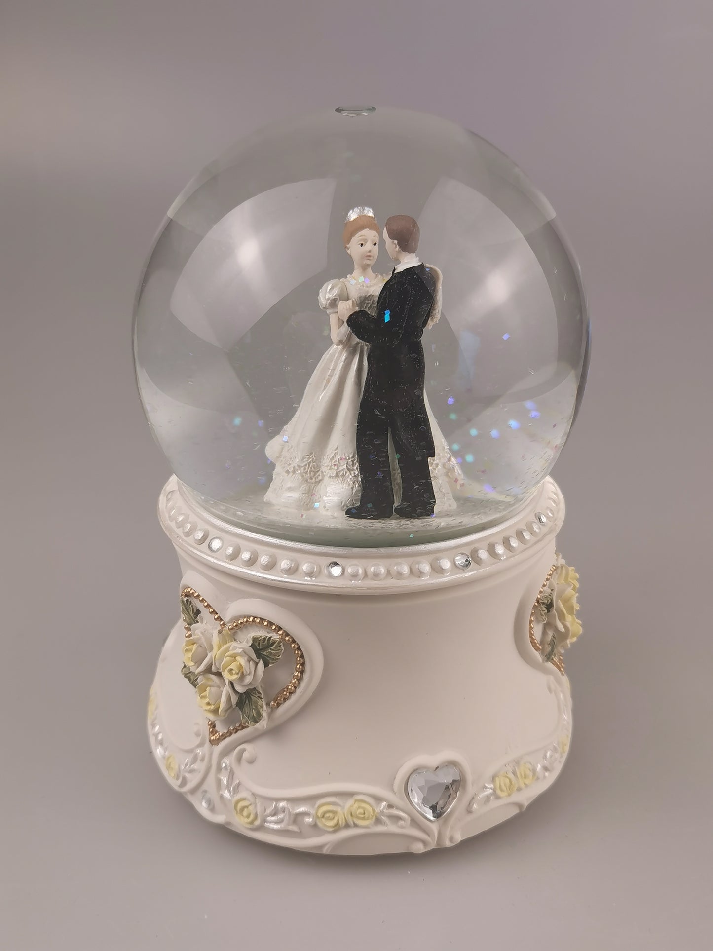 Customized Engravable Musical Snow globe,snow globe wedding, snow globe for girls, snow globe  for couple, snow globe anniversity