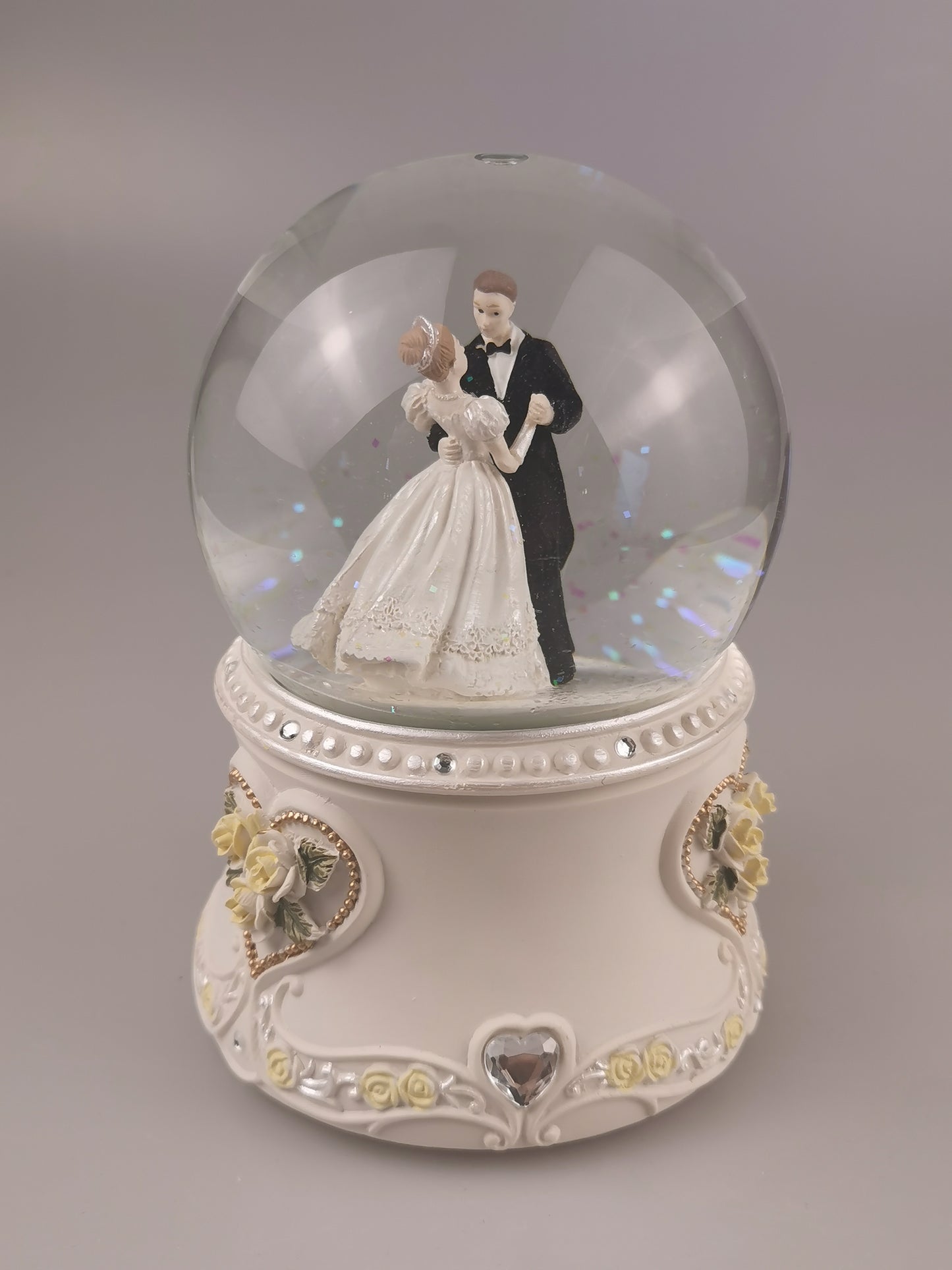 Customized Engravable Musical Snow globe,snow globe wedding, snow globe for girls, snow globe  for couple, snow globe anniversity