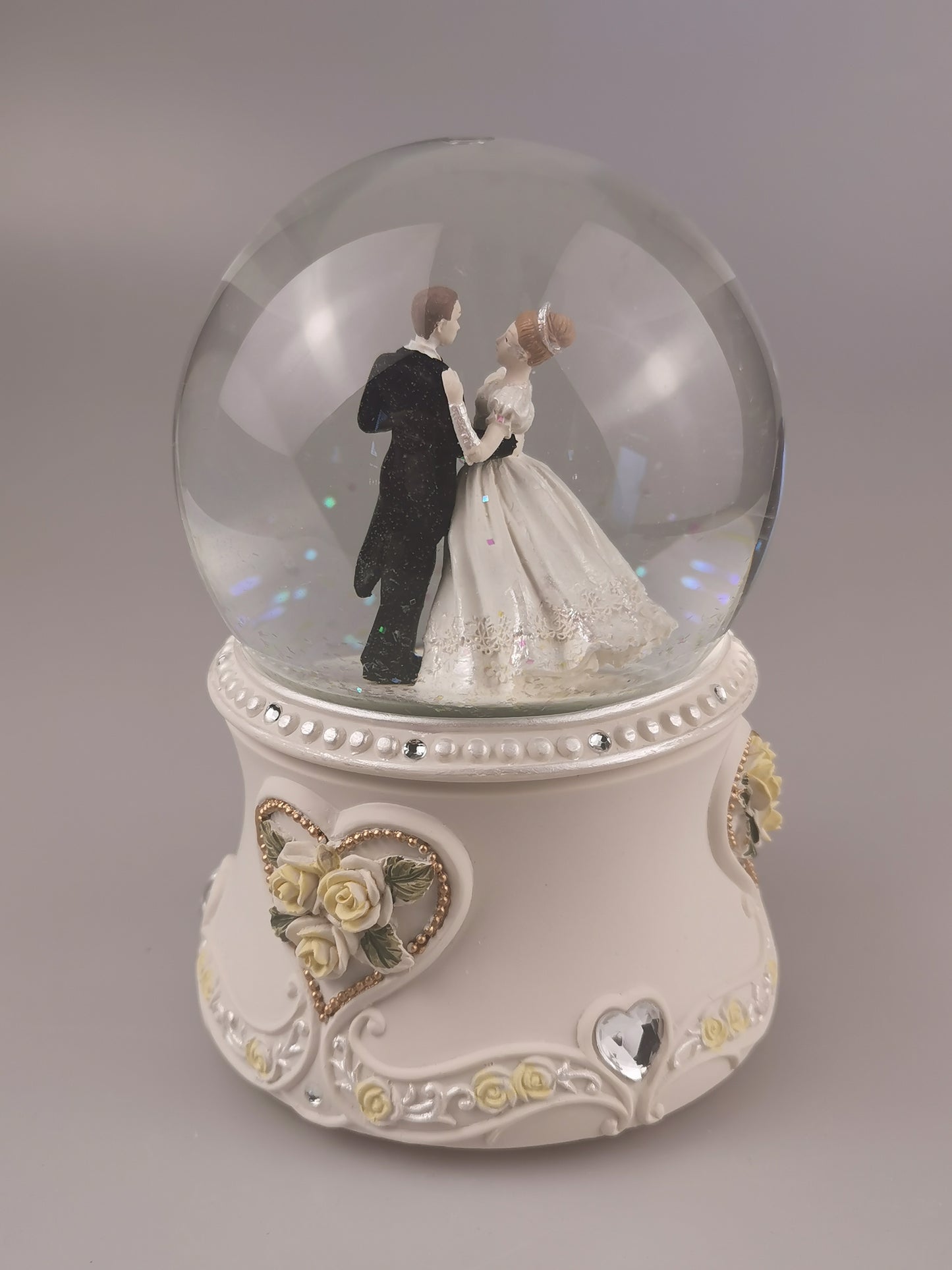 Customized Engravable Musical Snow globe,snow globe wedding, snow globe for girls, snow globe  for couple, snow globe anniversity