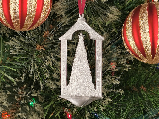 Personalized Christmas Tree Ornament, Pewter Ornament, gift for Christmas, Engraved Christmas Ornament, Custom Ornament, Handcrafted