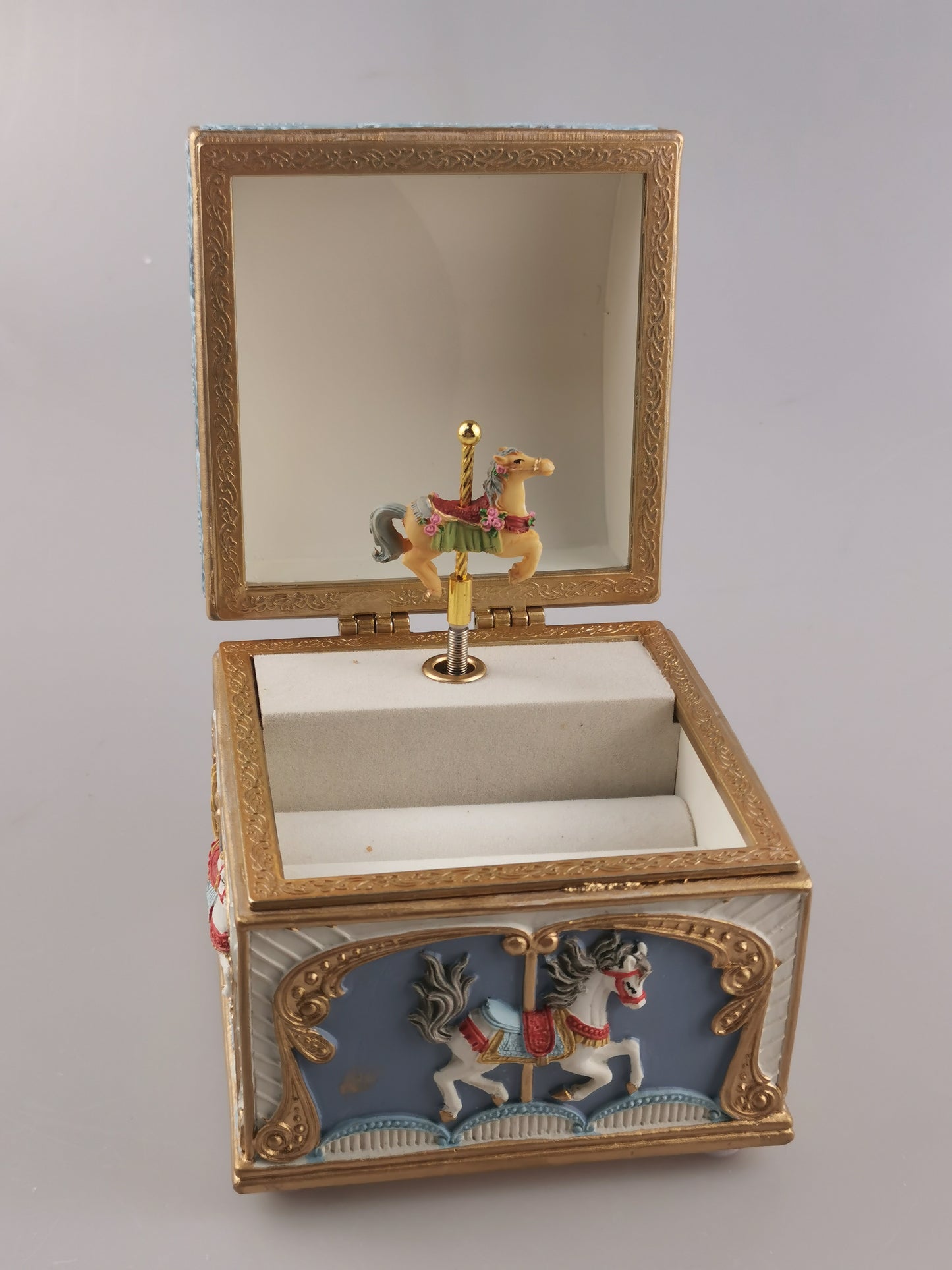 Custom Carousels jewelry music box