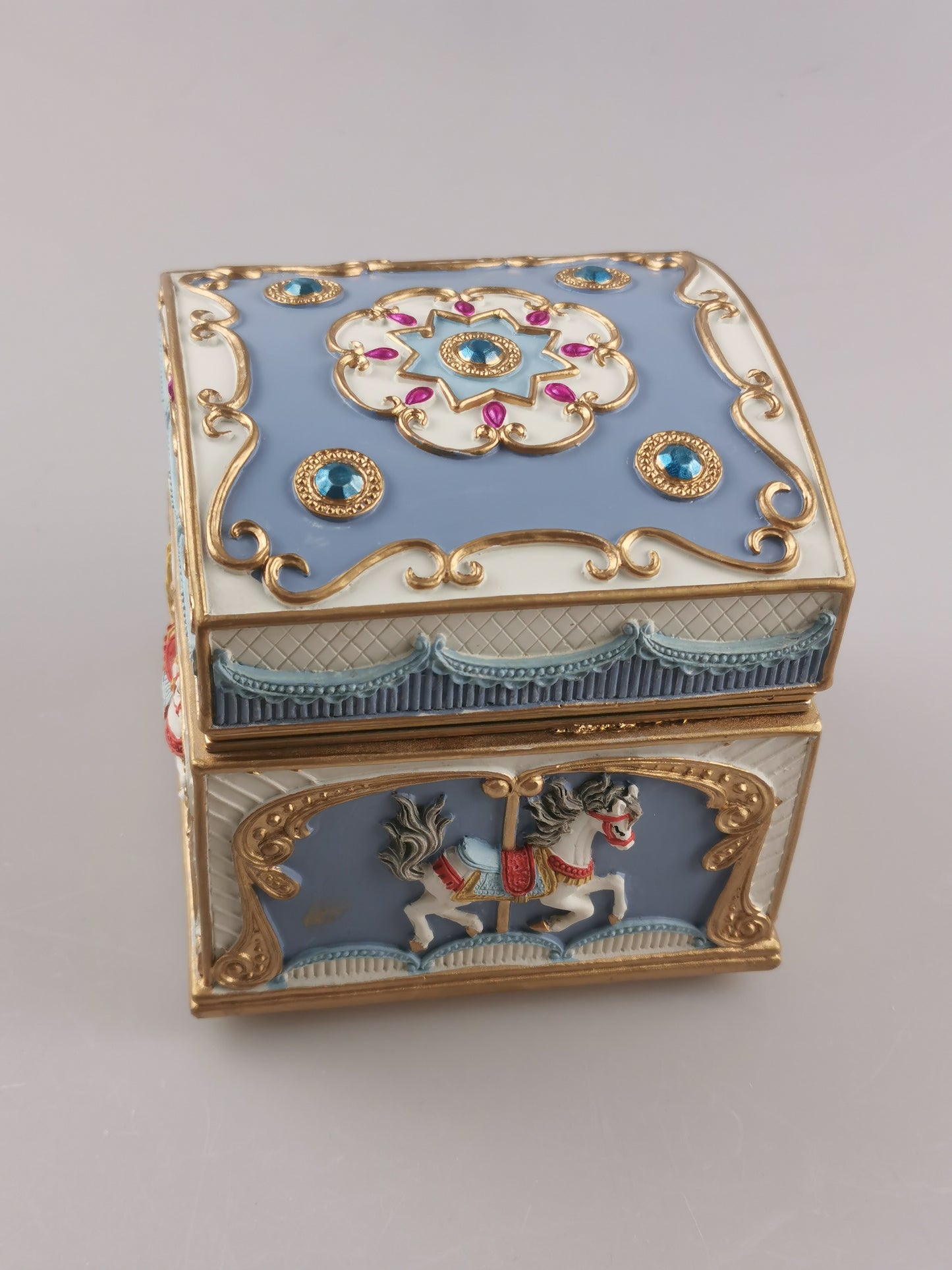 Custom Carousels jewelry music box