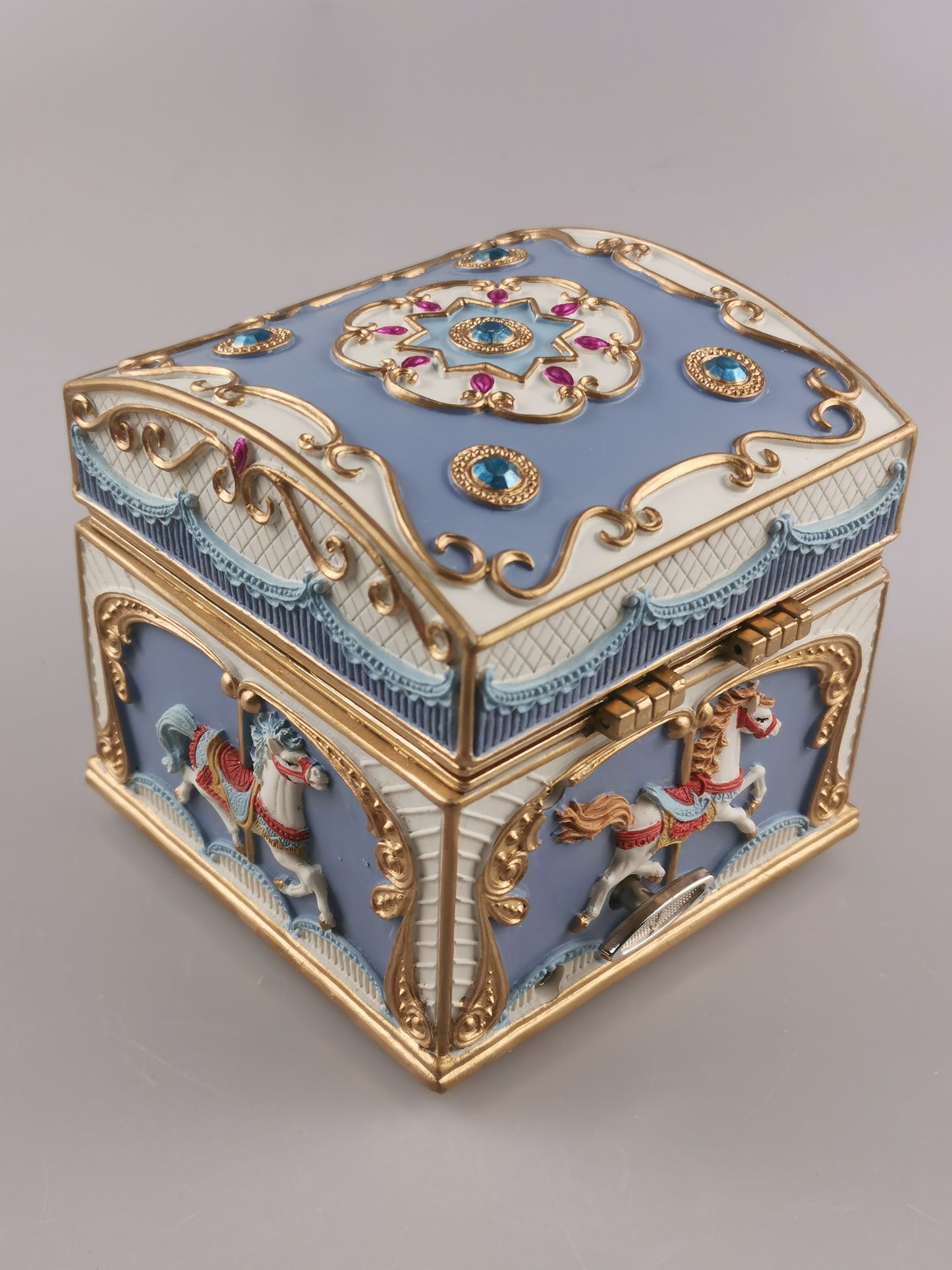 Custom Carousels jewelry music box