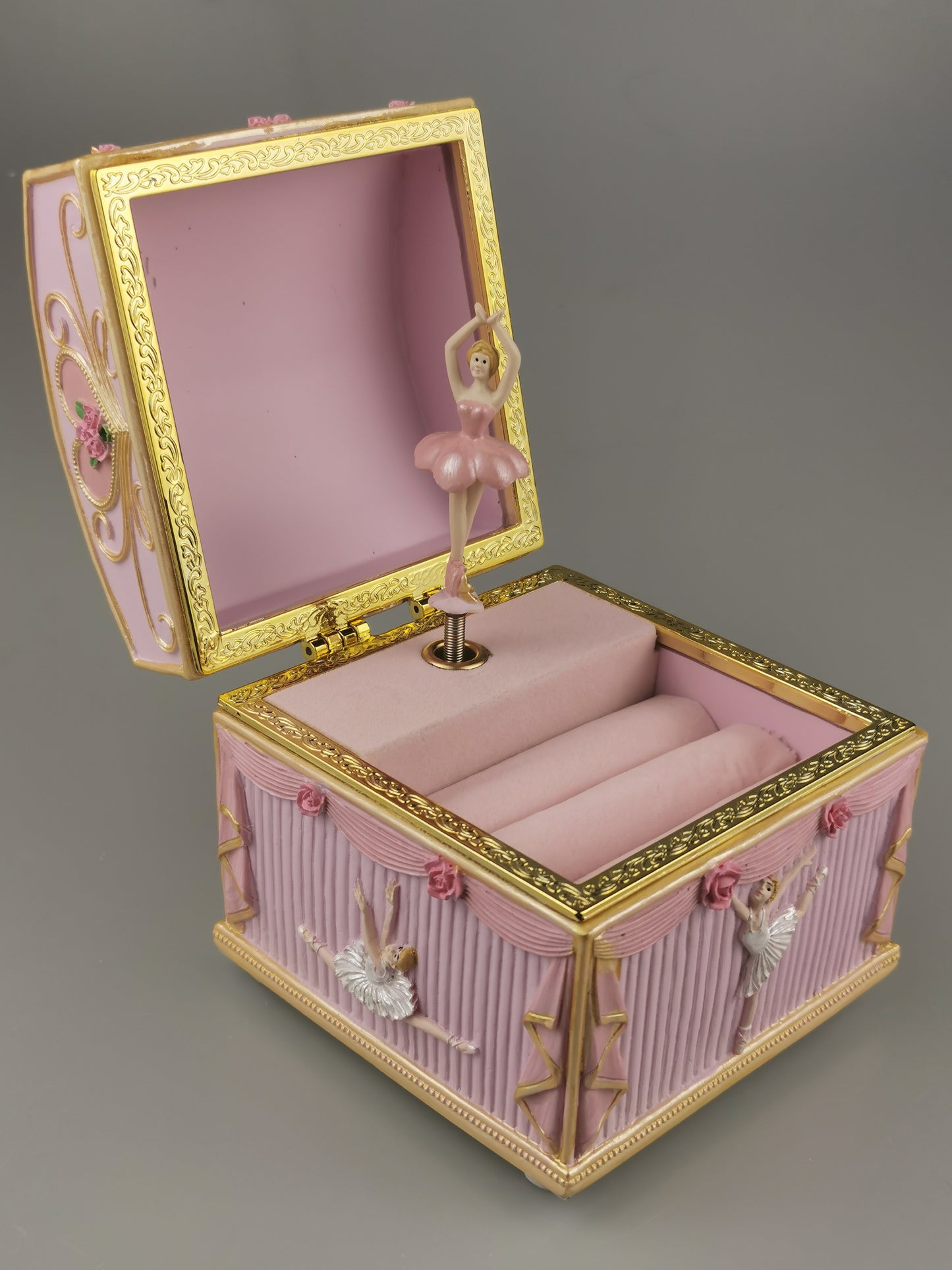 Custom Ballerina jewelry music box