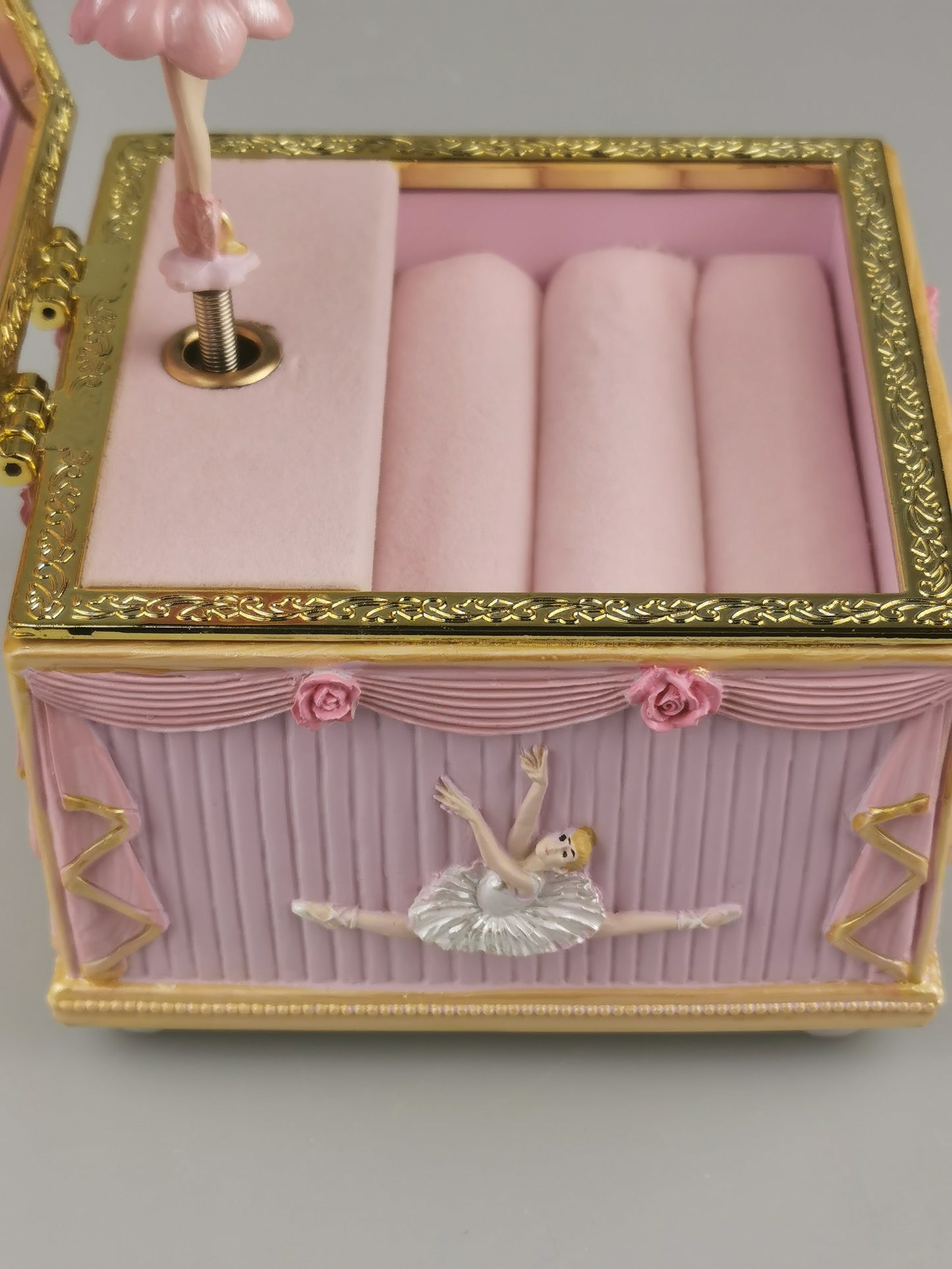 Custom Ballerina jewelry music box