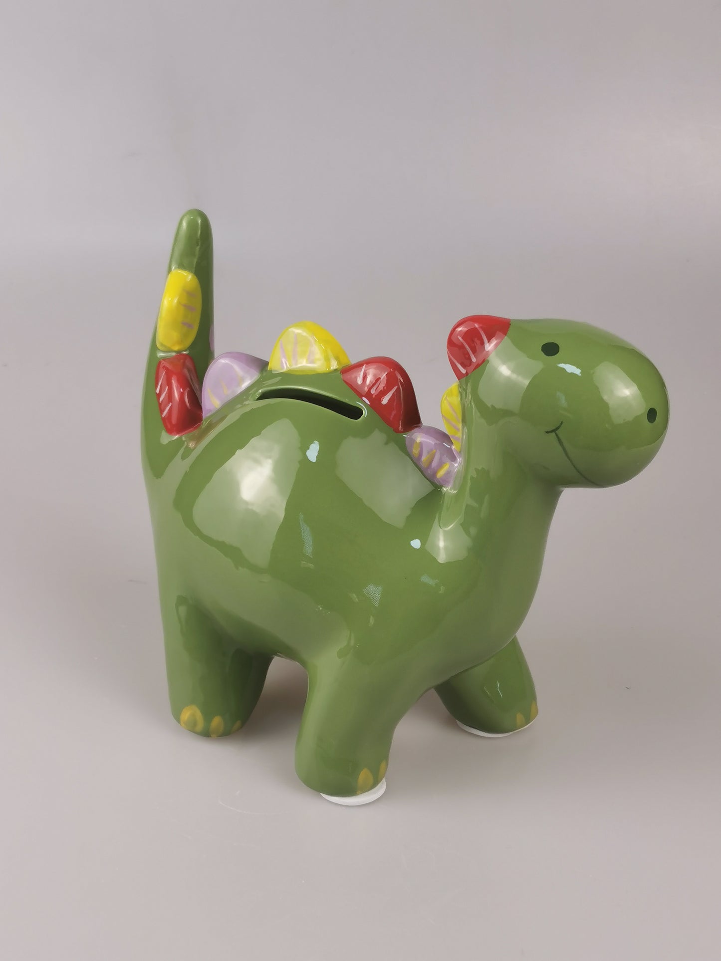 Engraved Ceramics Dinosaur Money bank