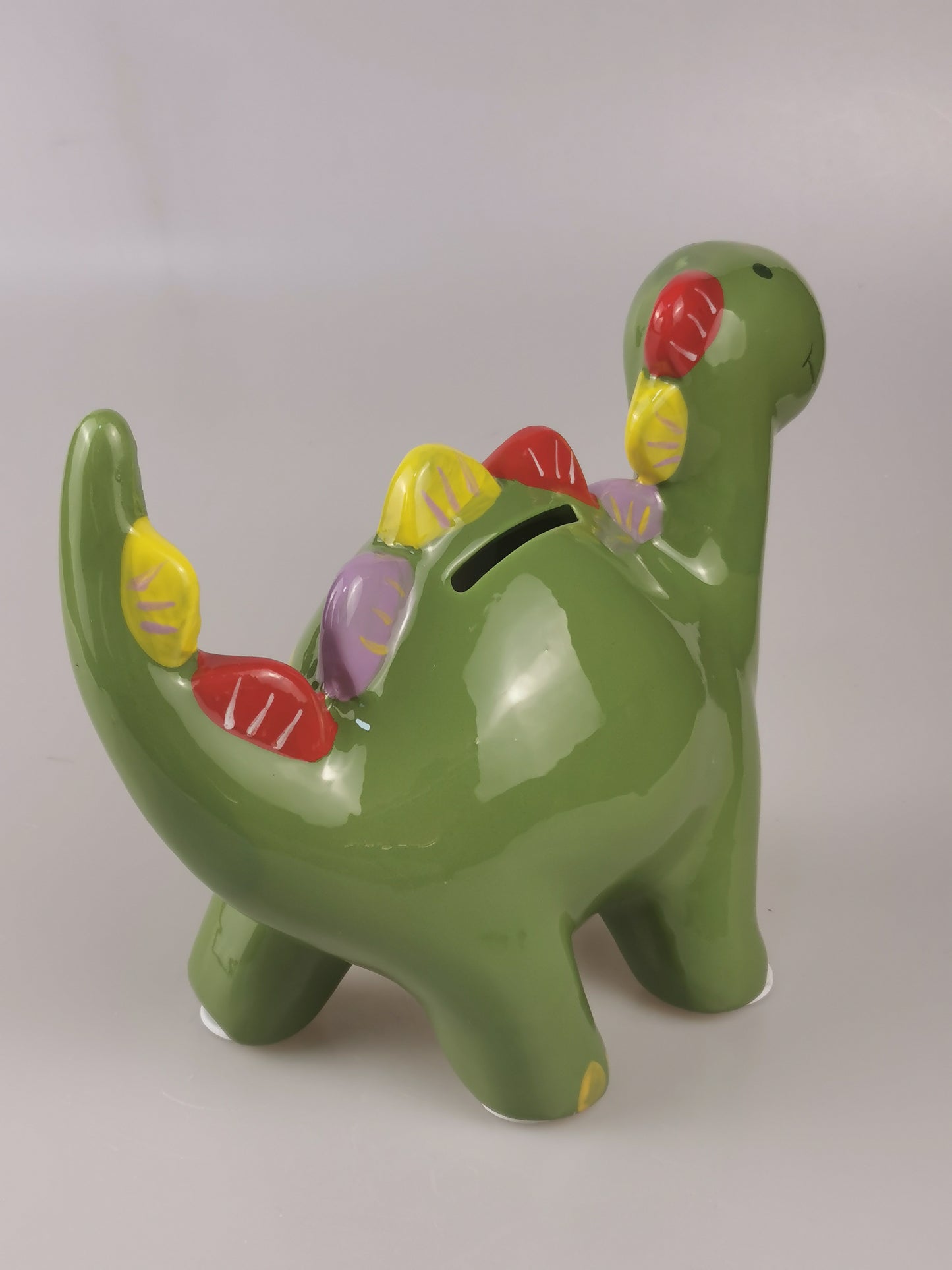 Engraved Ceramics Dinosaur Money bank