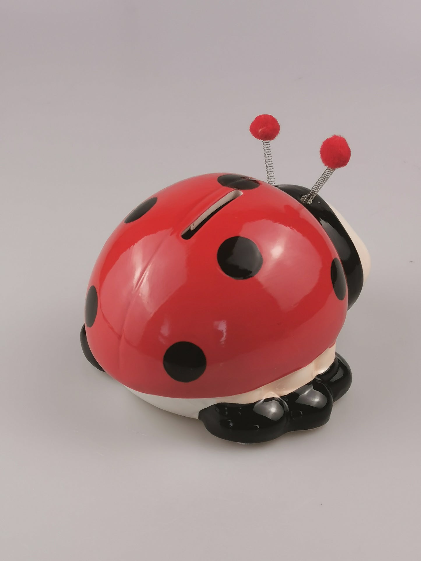 Custom Lady bug Piggy Bank