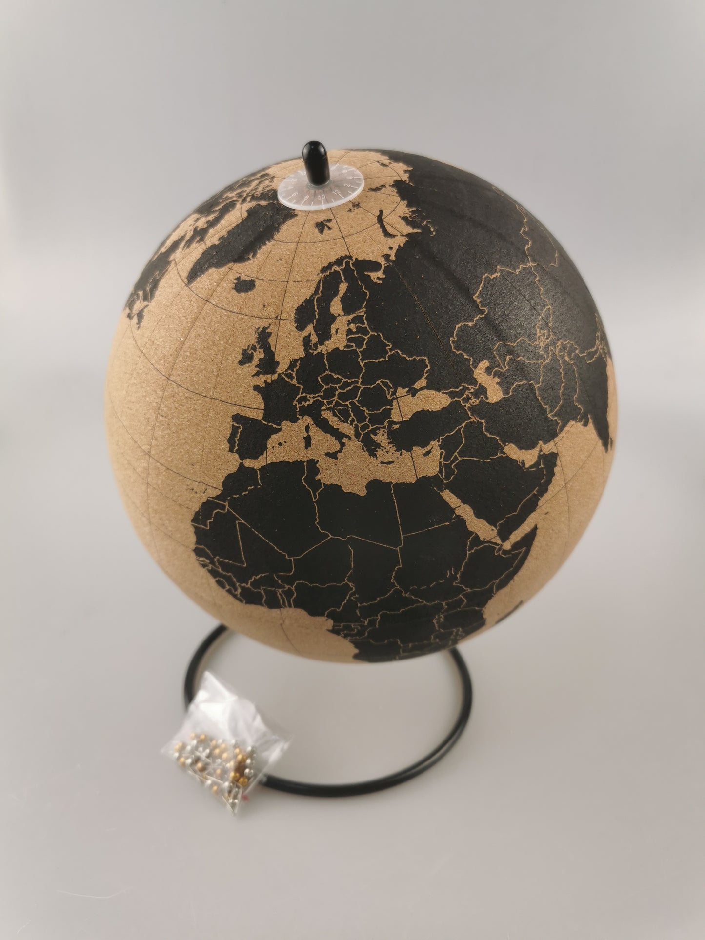 Personalized World Globe, Push Pin World globe, Wedding gift