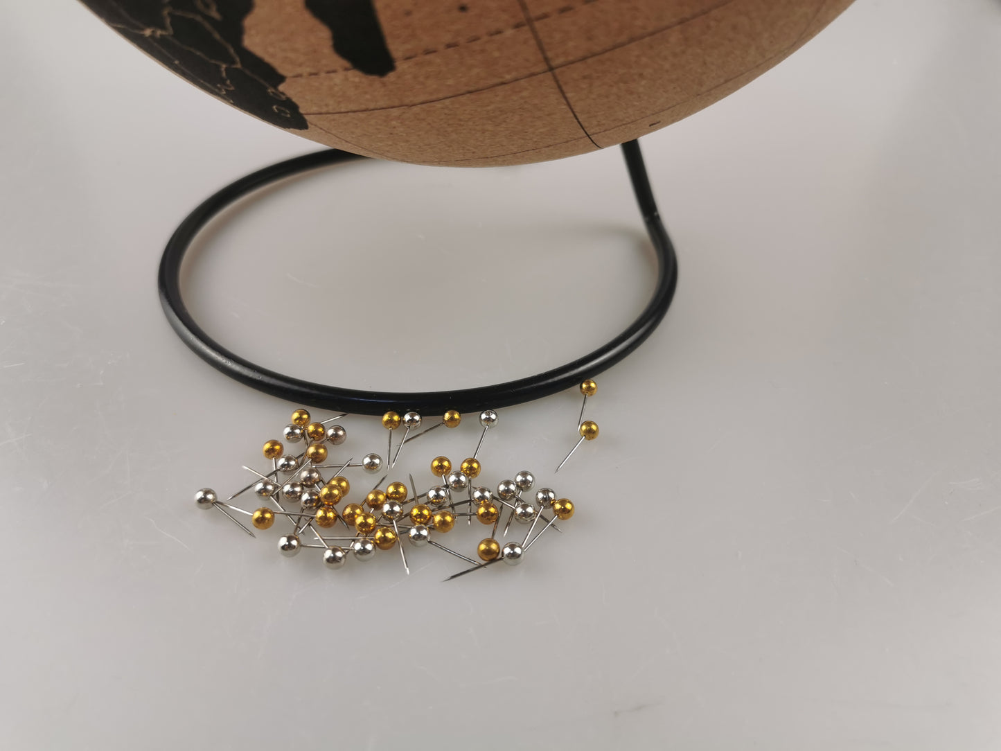 Personalized World Globe, Push Pin World globe, Wedding gift
