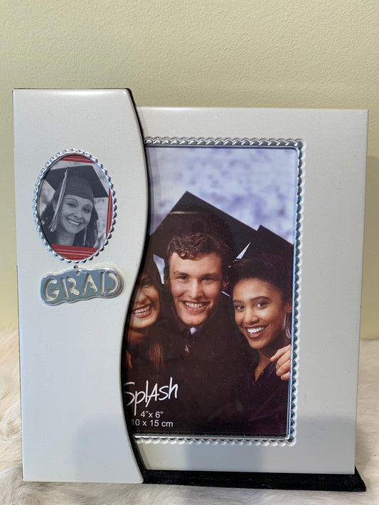 Customized Graduate Album, Engraved Graduate Frame, Aluminum Standing Graduation Photo Frame, Personalized Picture Album, Gift for Graduate