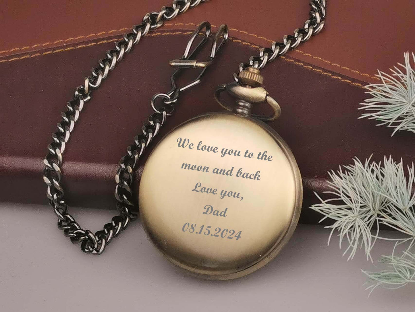 Engraved Pocket Watch