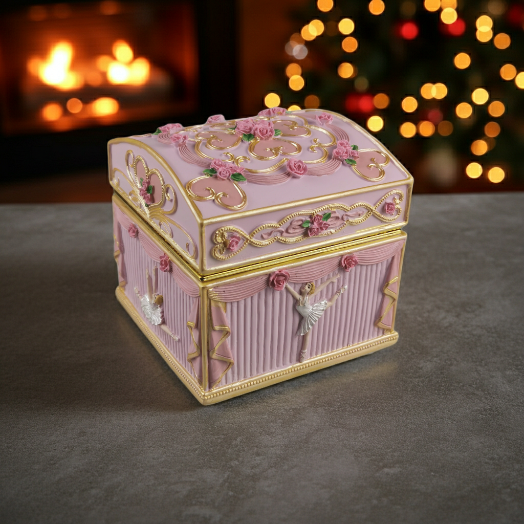 Custom Ballerina jewelry music box
