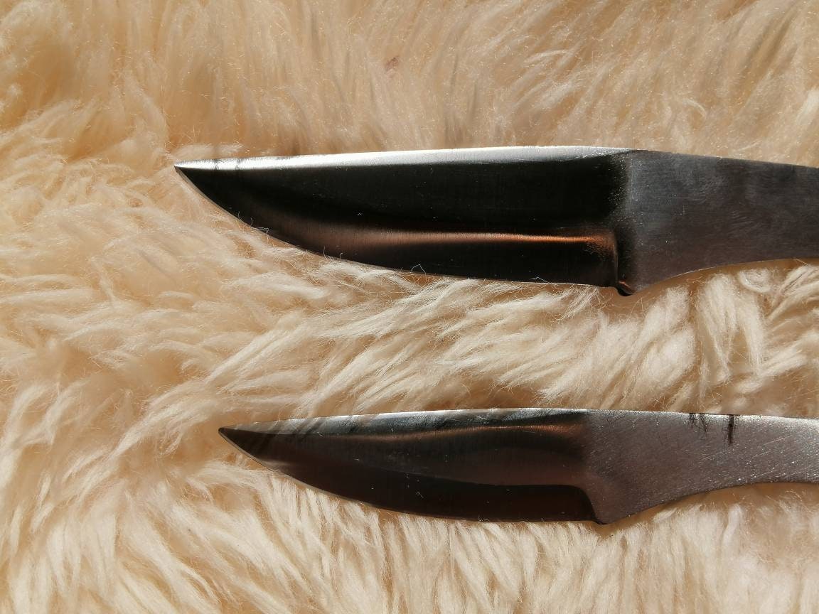 Two pieces silver Throwing knife,, Survival Tactical Hunting knife,throwing knife in case,Special gift for a man, birthday gift,