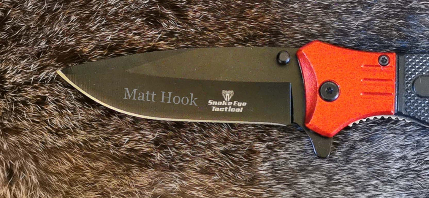 Personalized Pocket Knife, Engraved knife, Customized practical gift, Wedding favor, Anniversary, Groomsmen, Boyfriend, Father's day gifts