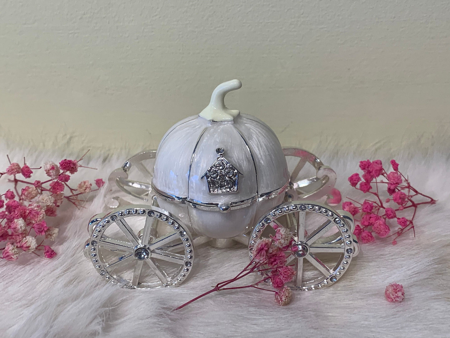 Pumpkin Carriage Jewelery Box, Cinderella pumpkin carriage, Valentines' day/Mother's Day/Birthday/Wedding/Christmas Gift, Gift for Her