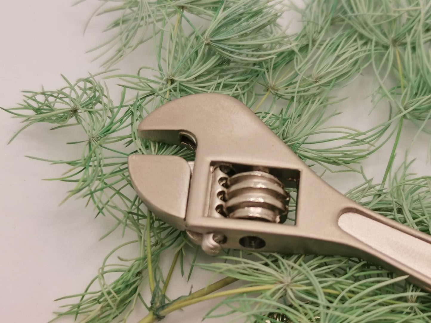 Personalized Custom Engraved Keychain, Personalized Wrench Keychain, Stainless steel, Gift for Him, Dad, Anniversary, Father's Day, Birthday