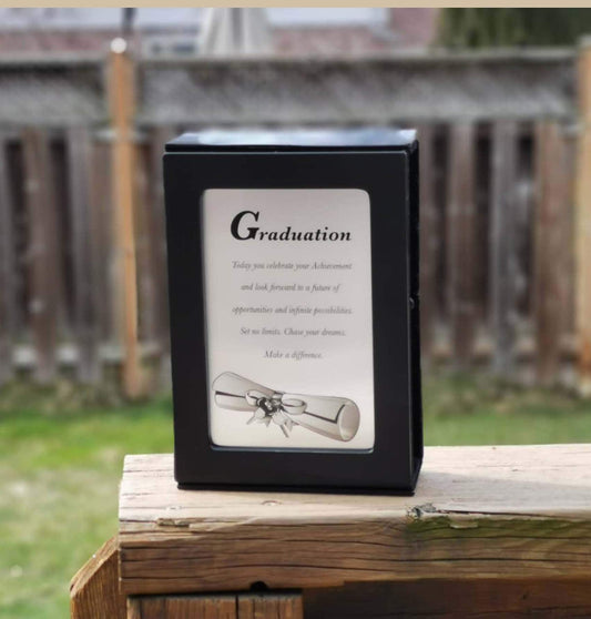 Customized Graduate Photo Album, Engraved Graduation Frame, 2 sided black 4x6 album, Personalized Graduation Album, Gift for Graduation