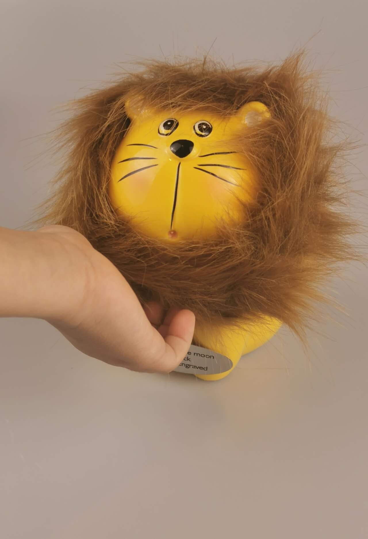 Custom Lion Piggy Bank, Engraved Ceramic Dino horns Money bank, Personalized Lion Coin Bank, Boy Kid Baby Girl piggy bank